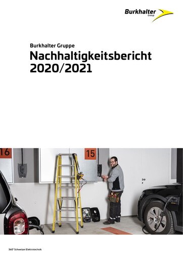 Thumbnail Burkhalter Holding Sustainability Report 2020-2021