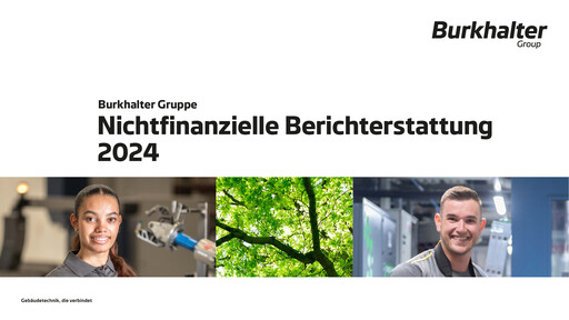 Thumbnail Burkhalter Holding Sustainability Report 2024