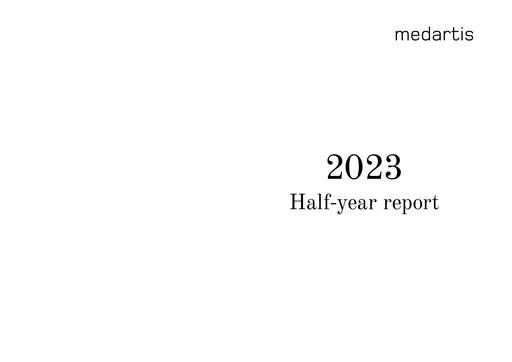 Thumbnail Medartis Holding Half-year Report 2023-h1