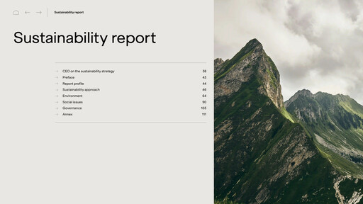 Thumbnail Arbonia Sustainability Report 2025