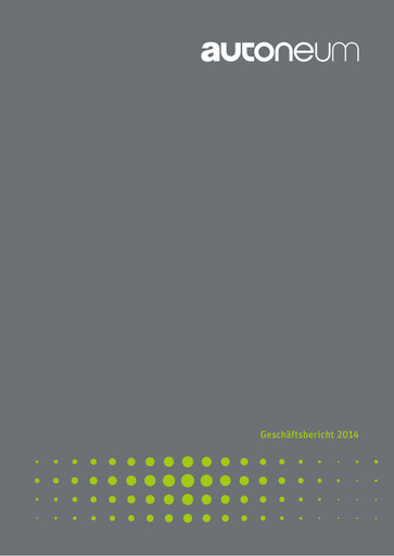 Thumbnail Autoneum Holding Annual Report 2014