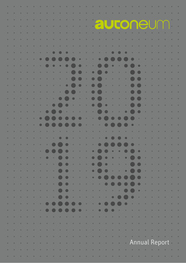 Miniature Autoneum Holding Rapport annuel 2019