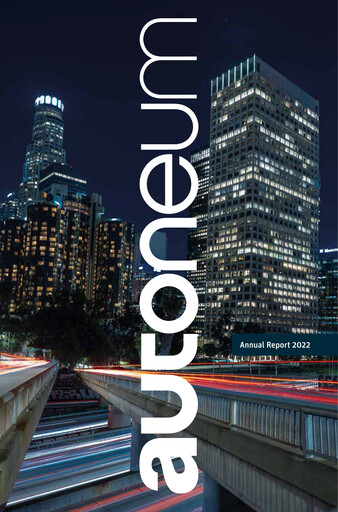 Miniature Autoneum Holding Rapport annuel 2022