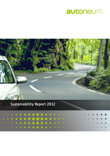 Thumbnail Autoneum Holding Sustainability Report 2012