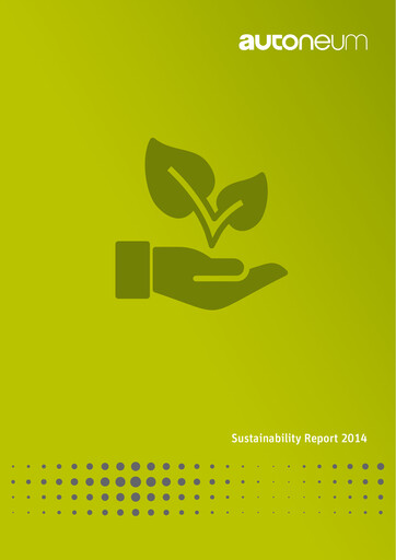 Thumbnail Autoneum Holding Sustainability Report 2014