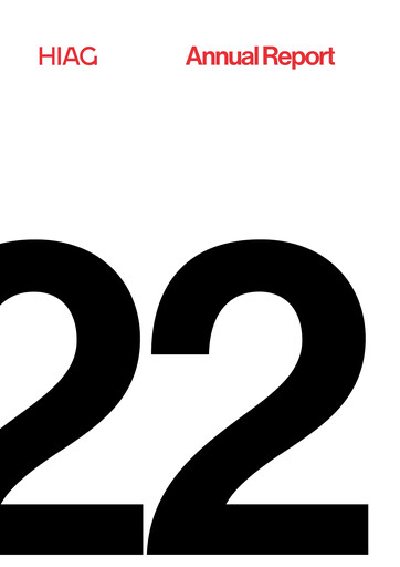 Miniature HIAG Immobilien Rapport annuel 2022