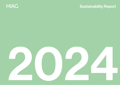 Vorschaubild HIAG Immobilien Nachhaltigkeitsbericht 2024