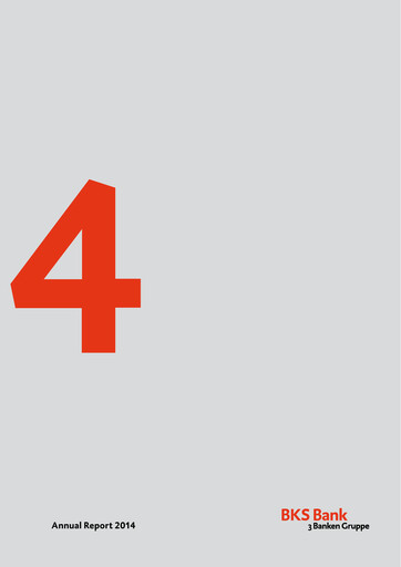 Thumbnail BKS Bank Annual Report 2014