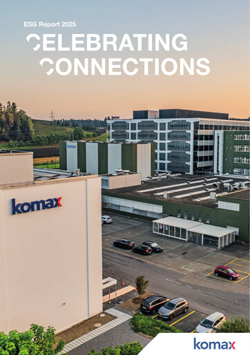 Vorschaubild Komax Holding ESG-Bericht 2025
