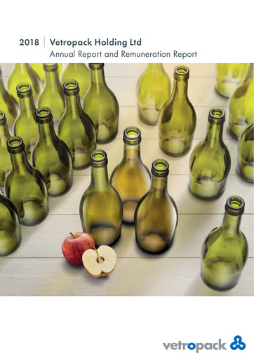 Miniature Vetropack Rapport annuel 2018