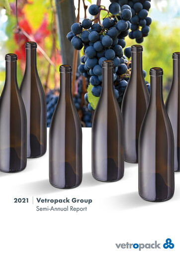 Miniature Vetropack Rapport semestriel 2021