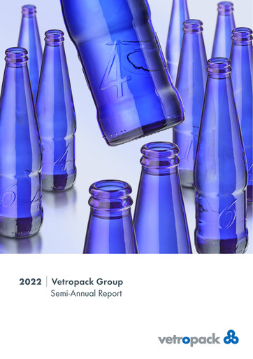 Miniature Vetropack Rapport semestriel 2022