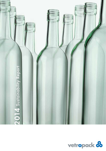 Vorschaubild Vetropack Nachhaltigkeitsbericht 2014