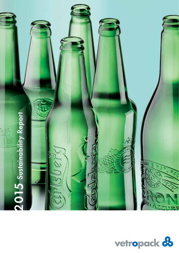 Vorschaubild Vetropack Nachhaltigkeitsbericht 2015