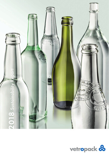 Vorschaubild Vetropack Nachhaltigkeitsbericht 2018