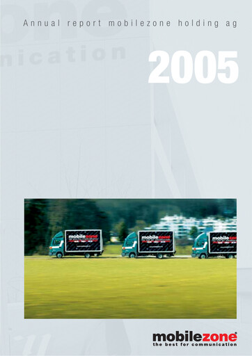 Thumbnail mobilezone Holding Annual Report 2005