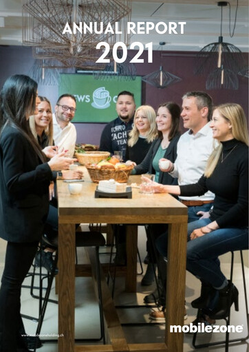 Thumbnail mobilezone Holding Annual Report 2021