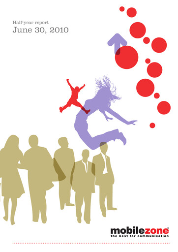 Thumbnail mobilezone Holding Half-year Report 2010-h1