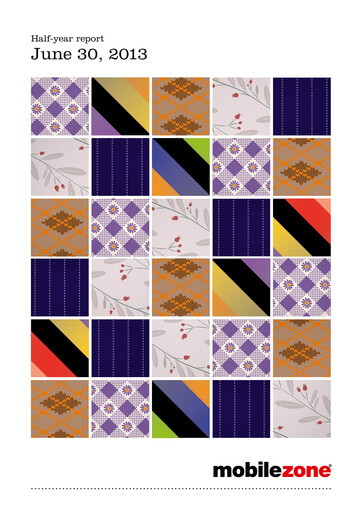 Thumbnail mobilezone Holding Half-year Report 2013-h1