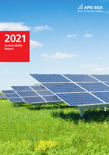 Miniature APG|SGA Rapport de durabilité 2021