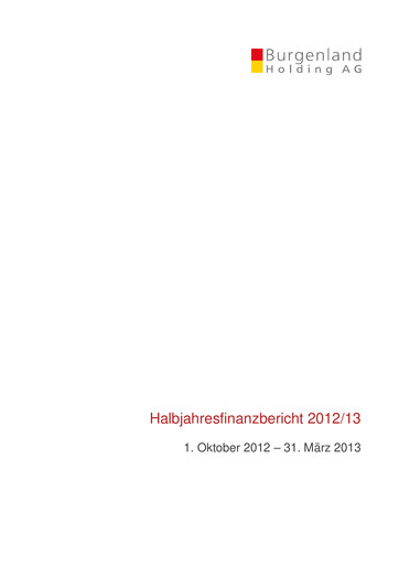 Thumbnail Burgenland Holding Half-year Report 2012-h1