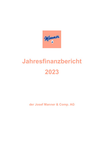 Thumbnail Josef Manner & Comp Financial Statement 2023