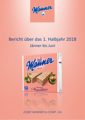 Vorschaubild Josef Manner & Comp Halbjahresbericht 2018-h1