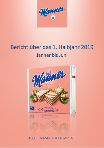 Vorschaubild Josef Manner & Comp Halbjahresbericht 2019-h1