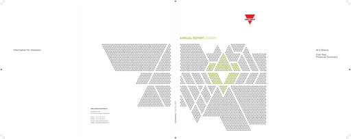 Miniature Carlo Gavazzi Holding Rapport annuel 2008-2009