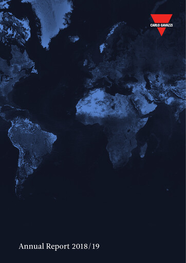 Miniature Carlo Gavazzi Holding Rapport annuel 2018-2019
