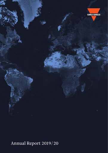 Miniature Carlo Gavazzi Holding Rapport annuel 2019-2020