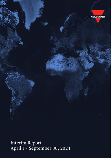 Miniature Carlo Gavazzi Holding Rapport semestriel 2024-2025-h1