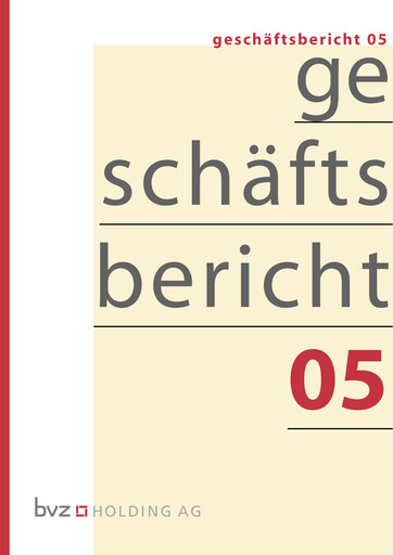 Miniature BVZ Holding Rapport annuel 2005