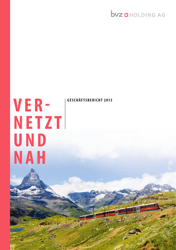 Miniature BVZ Holding Rapport annuel 2013