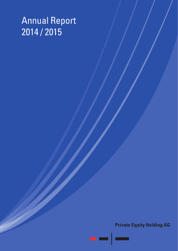 Vorschaubild Private Equity Holding Jahresbericht 2014-2015