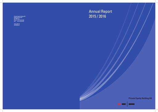 Vorschaubild Private Equity Holding Jahresbericht 2015-2016