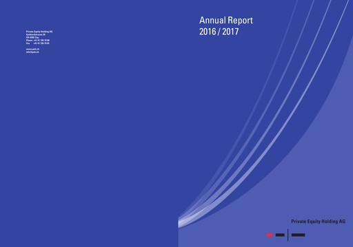 Vorschaubild Private Equity Holding Jahresbericht 2016-2017