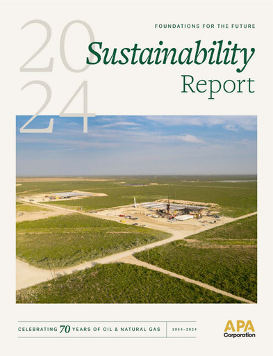 Thumbnail APA Corporation Sustainability Report 2023
