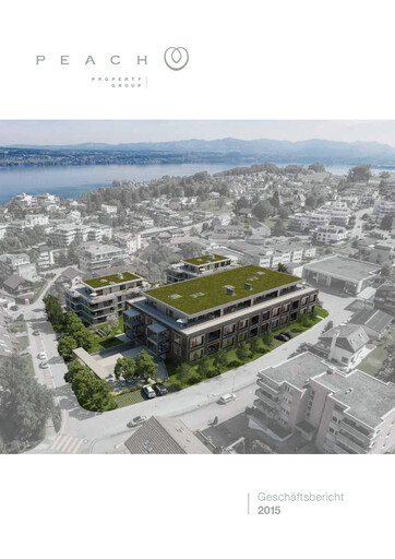Thumbnail Peach Property Group AG Annual Report 2015