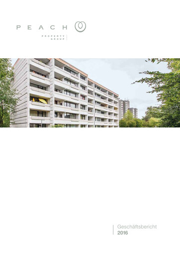 Thumbnail Peach Property Group AG Annual Report 2016