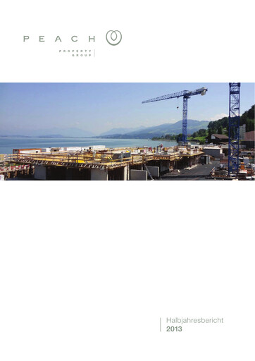 Thumbnail Peach Property Group AG Half-year Report 2013-h1