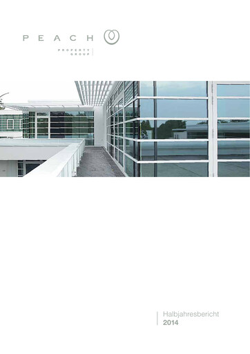 Thumbnail Peach Property Group AG Half-year Report 2014-h1