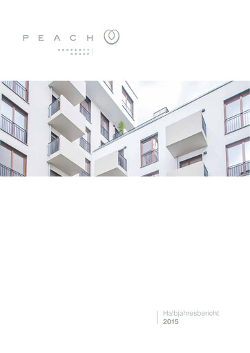 Thumbnail Peach Property Group AG Half-year Report 2015-h1
