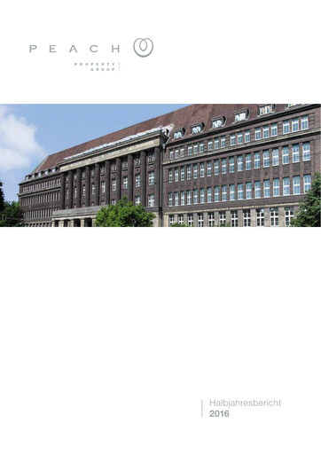 Thumbnail Peach Property Group AG Half-year Report 2016-h1