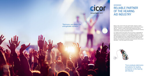 Thumbnail Cicor Technologies Annual Report 2017
