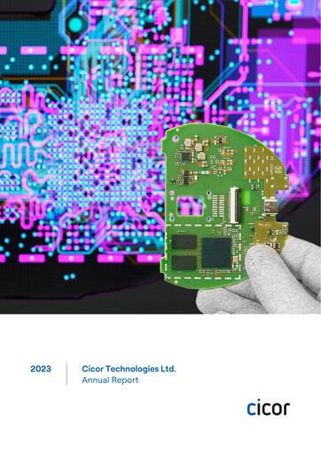 Thumbnail Cicor Technologies Annual Report 2023