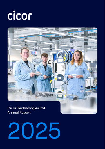 Thumbnail Cicor Technologies Annual Report 2025