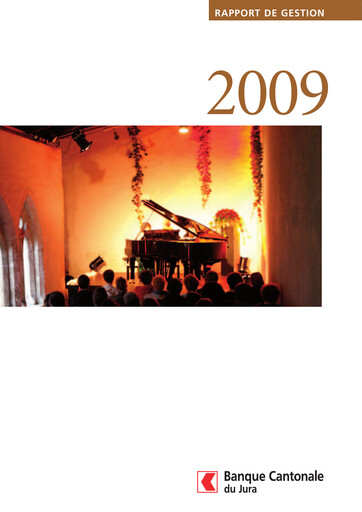 Thumbnail Banque Cantonale du Jura Annual Report 2009