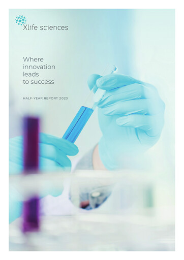 Miniature Xlife Sciences Rapport semestriel 2023-h1