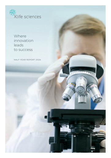 Miniature Xlife Sciences Rapport semestriel 2024-h1